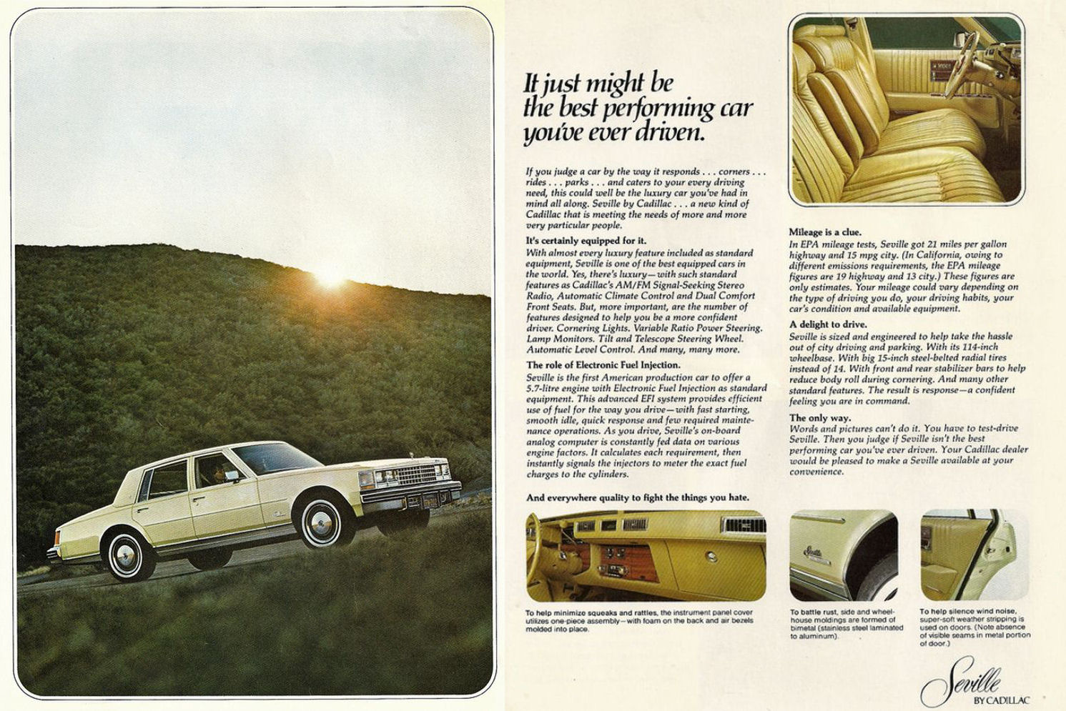 1976 Cadillac Auto Advertising